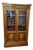 Antique Victorian Marquetry Inlaid Display Cabinet, 1860 For Sale