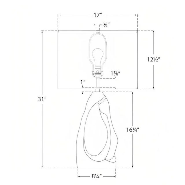 2020s AERIN for Visual Comfort Signature Cannes Table Lamp in Clear Glass with Linen Shade For Sale - Image 5 of 5