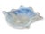 This Vintage Northwood Klondyke Opalescent Glass Footed Bowl is a striking example of early 20th-century craftsmanship....