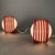 Red Spring-Loaded Table Lamps, 1970s, Set of 2 For Sale - Image 4 of 10