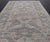 Traditional All-Over Floral Design Turkish Oushak Rug in Soft Gray and Blush Tones For Sale - Image 3 of 10