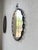 Oval Brutalist Chain Mirror, 1950 For Sale - Image 14 of 18