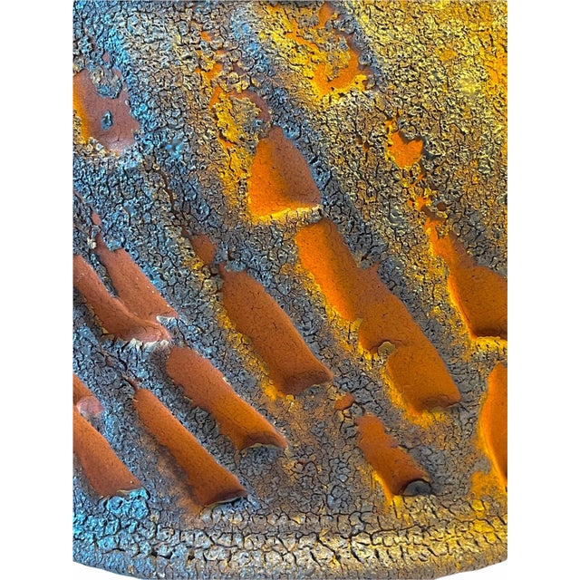 Vintage Artisan Mid-Century Ceramic Pottery Pot For Sale - Image 4 of 13