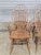 Mid 20th Century Set of 6 e.r. Buck Solid Maple Bow Back Side Windsor Chairs Made Massachussett For Sale - Image 4 of 12