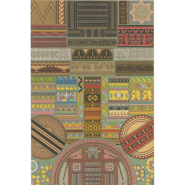 Ethnographic Design Lithograph, 1869, Paper For Sale - Image 10 of 12