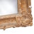 Neoclassical Rectangular Hand-Carved Wood & Gold Mirror, Spain, 1970s For Sale - Image 4 of 6
