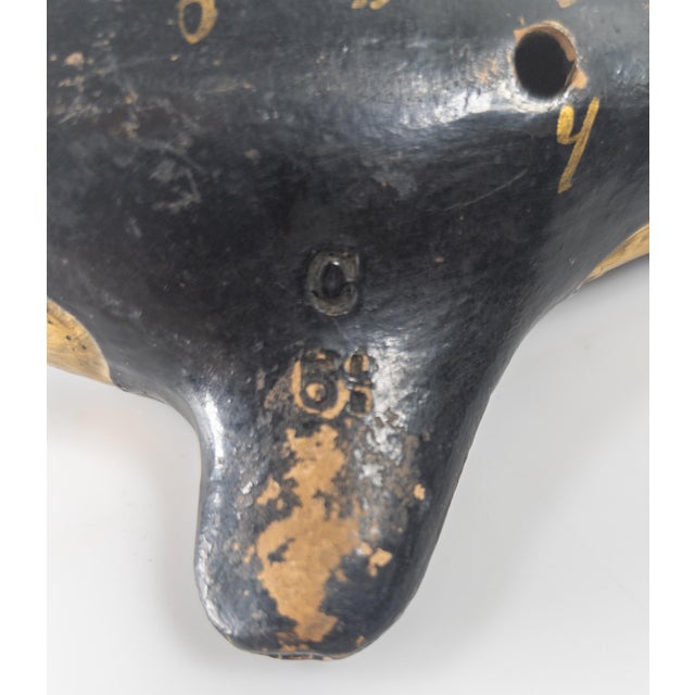 20th Century Italian American Terra Cotta Pottery Ocarina Musical Instrument For Sale - Image 11 of 11