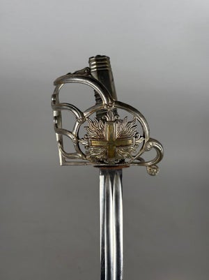Sabre of the 2nd Company of Musketeers "Black" of the King's Household, Model 1814 Louis XVIII