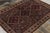 Tribal Hand-Knotted Antique Persian Qashqai Rug in Red, Black, Blue Geometric Pattern For Sale - Image 3 of 8