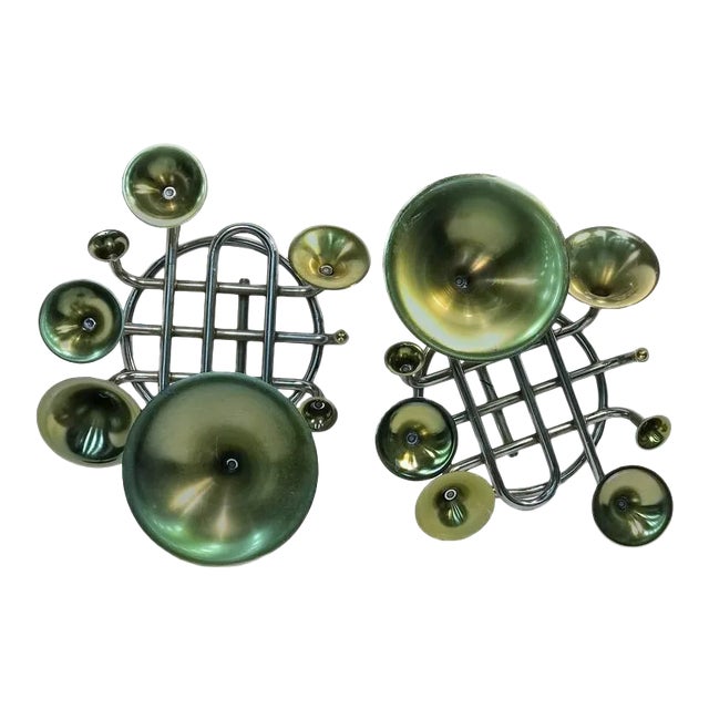 Post Modern Sconces in the Manner of Stilnovo - A Pair For Sale