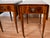 We are pleased to offer this beautiful pair of English Hepplewhite Pembroke drop-leaf Side Tables, from the 1930. This...