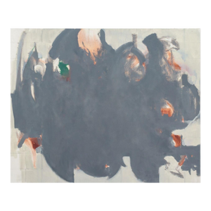 Robert O'Meara Abstract Composition in Gray Oil