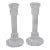 Lucite Candlesticks Candle Holders a Pair 4349b For Sale