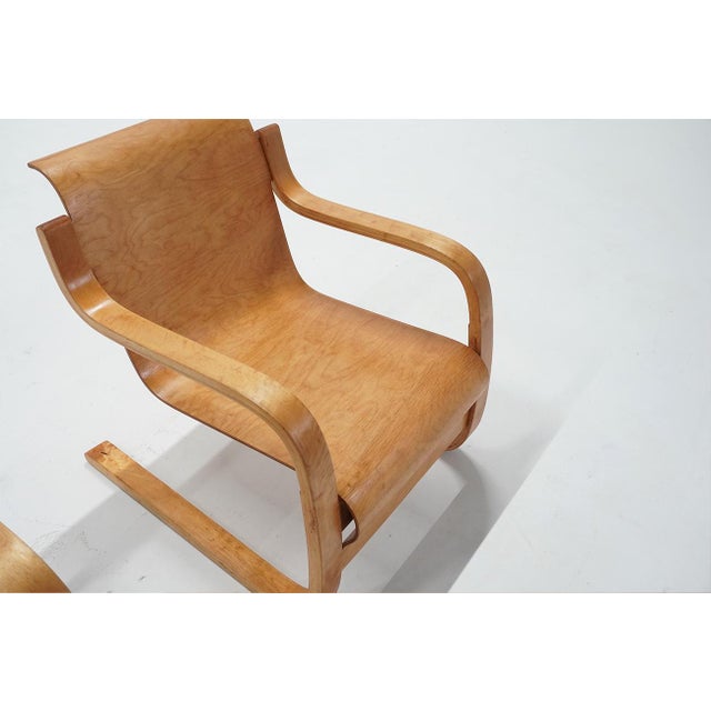 Cantilever Nr. 31 Lounge Chairs by Alvar Aalto, 1930s For Sale - Image 3 of 11