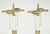 19th Century Pair Gilt Bronze Electrified Candlesticks For Sale - Image 4 of 5