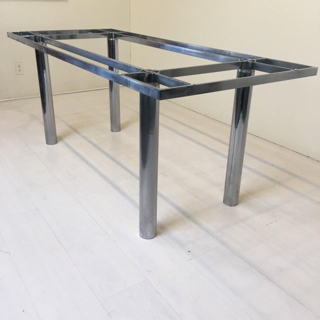 Knoll "Andre" Chrome Dining Table Base Chairish