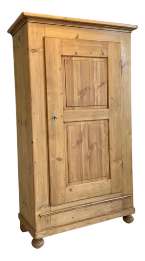 Antique Biedermeier Farmhouse Cabinet in Wood