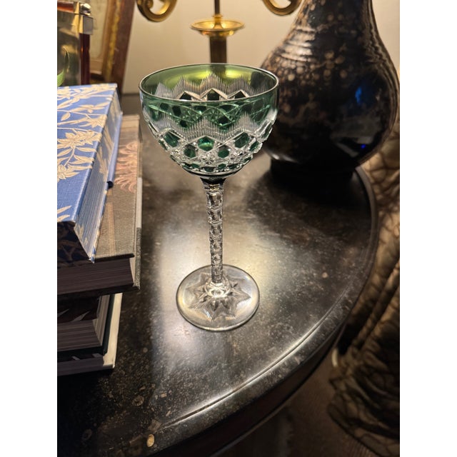 1980s Georgian Wine Glasses - Set of 5 For Sale - Image 4 of 6