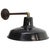Industrial Vintage Industrial French Wall Light in Black Enamel and Cast Iron For Sale - Image 3 of 7