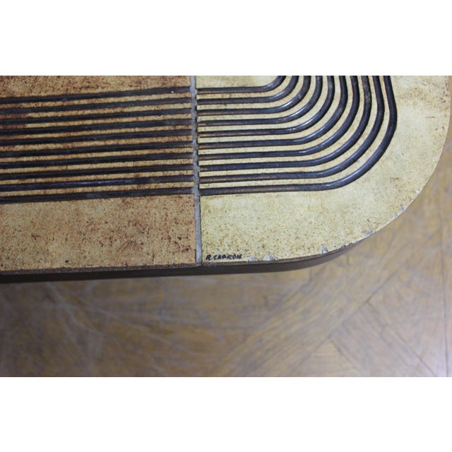 1970s Mambo Model Coffee Table by Roger Capron, 1974 For Sale - Image 5 of 15