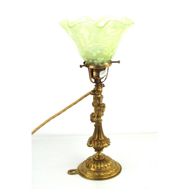 Viennese Art Nouveau Table Lamp, 1900s For Sale - Image 10 of 16