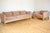 Mid-Century Modernist Sofa and Armchair in Blonde Maple and Upholstery attributed to Terence Conran, 1970s, Set of 2 For Sale - Image 18 of 18