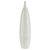 Artisan Tall White Ceramic Vase with Subtle Relief Decoration For Sale - Image 11 of 18