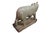 Hindu Hand Carved Marble Nandi Brahman Bull Statue For Sale In Portland, OR - Image 6 of 14
