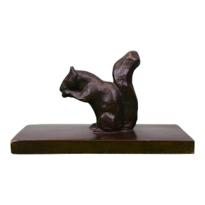 Bronze C1930s Squirrel by Bronson Harriman Rumsey
