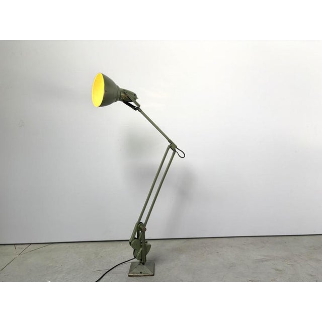 Articulated Workshop Light from Erpe, Belgium, 1950s For Sale - Image 6 of 15