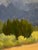 Wood Vintage Signed Framed High Desert Plein Air Landscape Oil Painting For Sale - Image 7 of 16