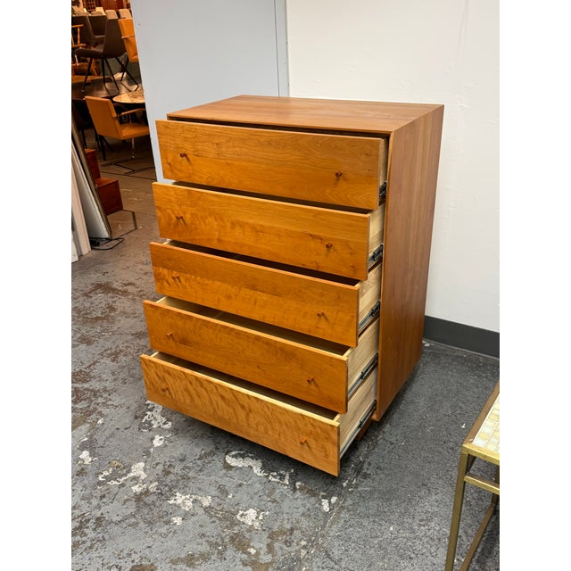 Room & Board Hudson Cherry Wood Dresser For Sale - Image 10 of 12