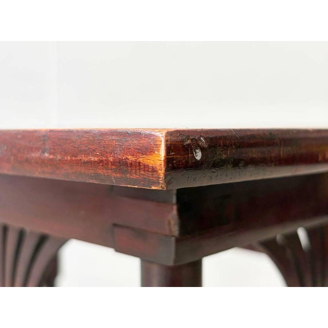 Brown Model 221/9174 Console Table from Thonet, 1910s For Sale - Image 8 of 16
