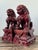 Vintage Asian “Sang De Bouf” Foo Lions - A Pair For Sale - Image 9 of 12