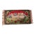 Vintage Cats in a Basket Red Tapestry Wall Hanging With Fring For Sale