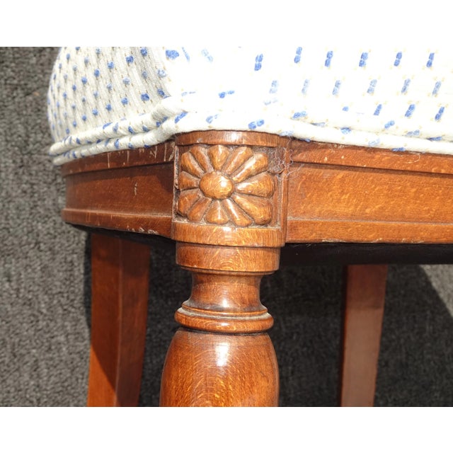 Vintage French Provincial White Accent Chair Chairish