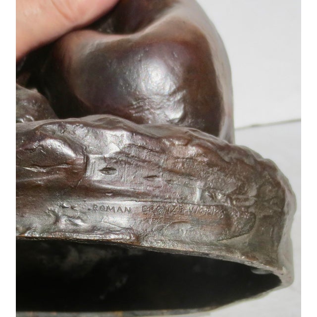 Roman Bronze Nude For Sale In New York - Image 6 of 10