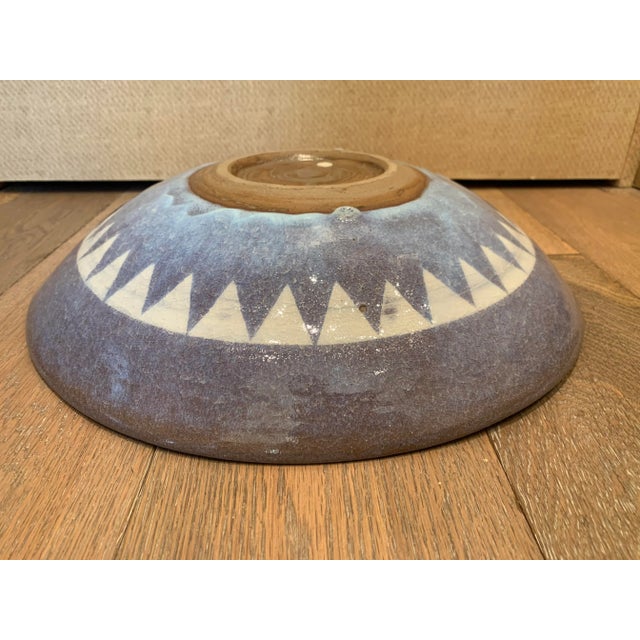 Japanese Glazed Serving Bowl For Sale In Los Angeles - Image 6 of 7