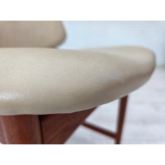 Metal Vintage Danish Chairs in Teak by Arne Vodder, 1960s, Set of 3 For Sale - Image 7 of 18