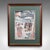 This is an antique Woodblock picture. A Japanese, framed print in the manner of Utagawa Kunisada II, dating to the late...