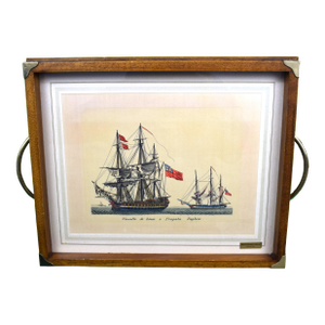Abercrombie & Fitch Nautical Tray Made in Italy