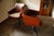 DDR Swivel Armchairs in Brown Faux Leather and Checkered Seat, 1970s, Set of 2 For Sale - Image 4 of 10