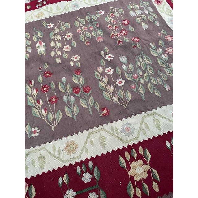 Mid-Century Transylvanian Kilim Rug from Bobyrugs, 1960s For Sale - Image 4 of 18