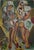 François DESNOYER (1894-1972) Readers in White Headdresses Original color lithograph Signed in pencil Marked as Artist's...
