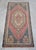 1970s Hand Knotted Small Turkish Rug Wool Door Mat Entry Decor - 21'' X 45'' For Sale - Image 12 of 12