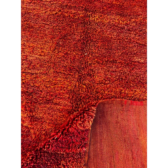 Mid 20th Century Modern Beni M’Guild Moroccan Rug For Sale - Image 9 of 10