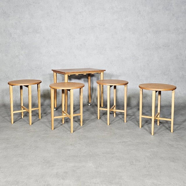 Nesting Tables by Poul Hundevad, Set of 5 For Sale - Image 6 of 6