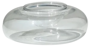Modern French Crystal Caviar Dish by Baccarat, 1990s