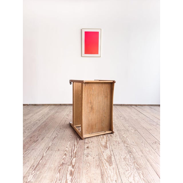 Andreas Tuck Mid-Century Modern Teak Serving Trolley by Andreas Tuck, Denmark, 1960s For Sale - Image 4 of 16