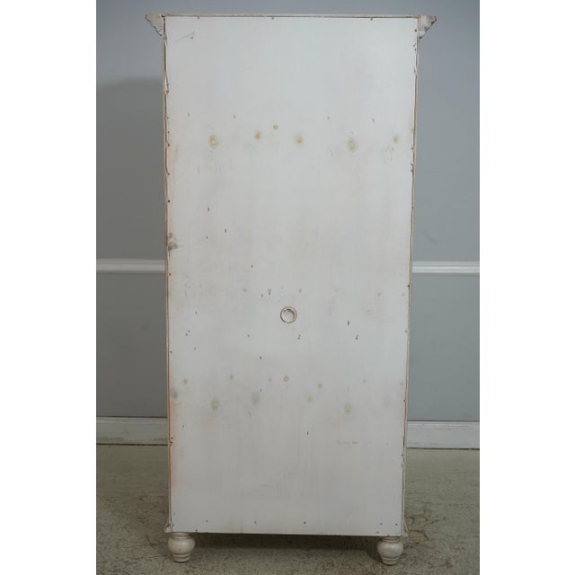 Habersham Country Style Linen Press Armoire For Sale - Image 14 of 14